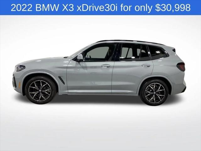 used 2022 BMW X3 car, priced at $30,998