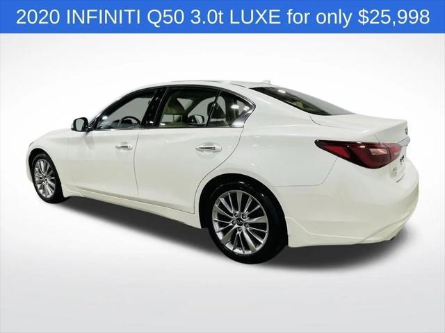 used 2020 INFINITI Q50 car, priced at $21,998