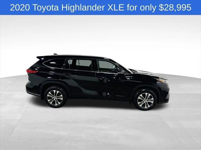 used 2020 Toyota Highlander car, priced at $27,998