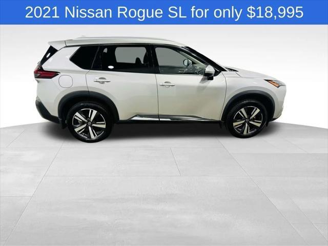 used 2021 Nissan Rogue car, priced at $19,498