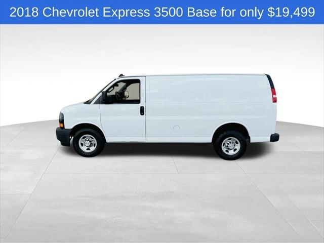 used 2018 Chevrolet Express 3500 car, priced at $17,998