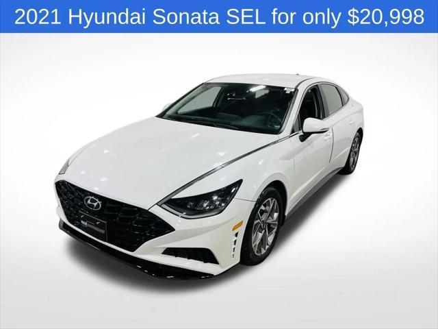 used 2021 Hyundai Sonata car, priced at $20,998