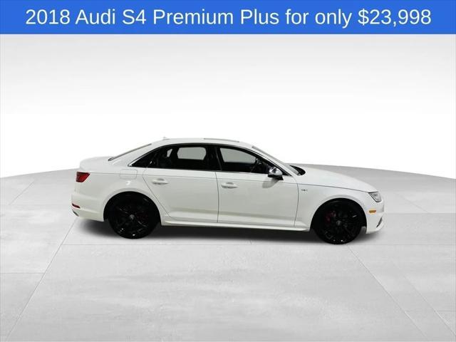 used 2018 Audi S4 car, priced at $19,498