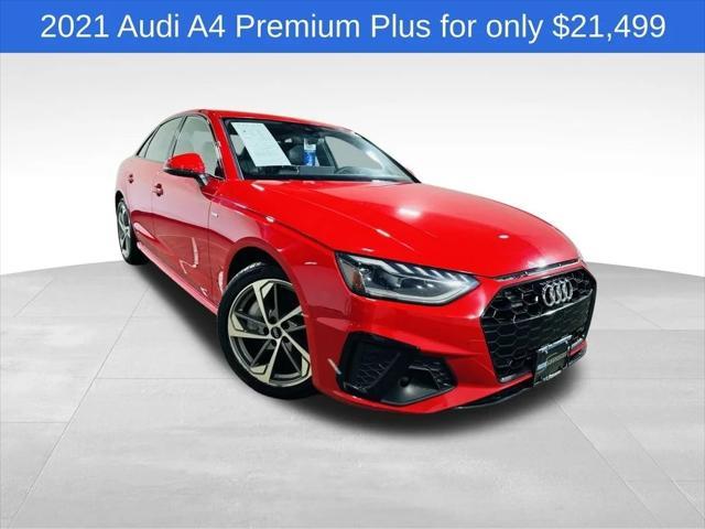 used 2021 Audi A4 car, priced at $20,498