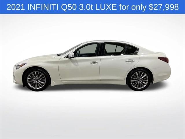 used 2021 INFINITI Q50 car, priced at $22,498