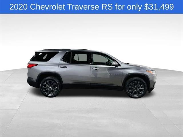 used 2020 Chevrolet Traverse car, priced at $30,498