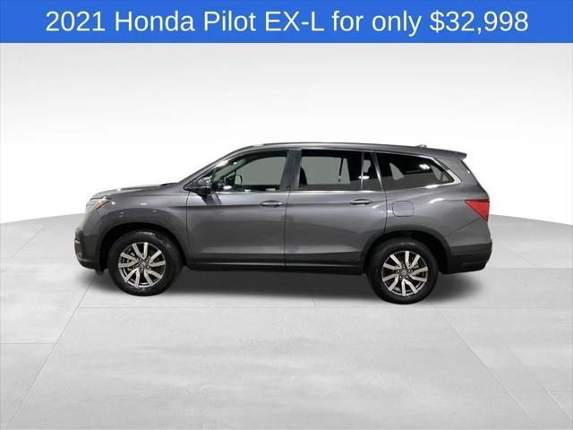 used 2021 Honda Pilot car, priced at $31,498