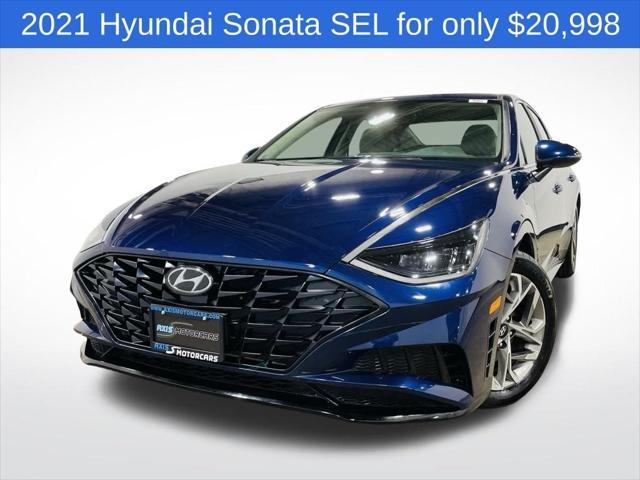 used 2021 Hyundai Sonata car, priced at $19,998