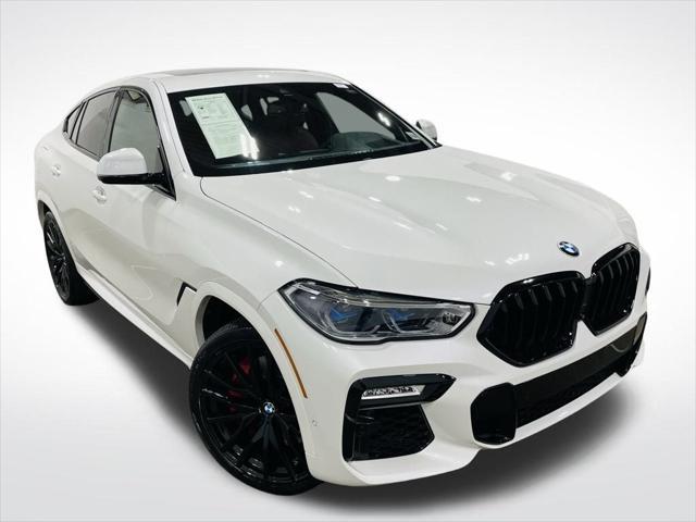 used 2021 BMW X6 car, priced at $57,495