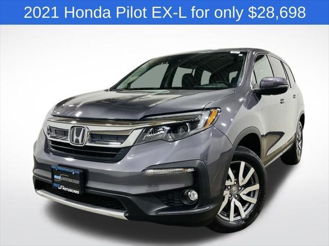 used 2021 Honda Pilot car, priced at $26,998