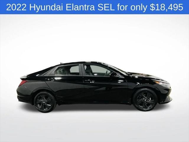 used 2022 Hyundai Elantra car, priced at $16,498