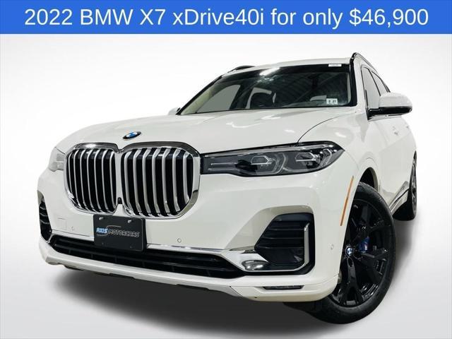 used 2022 BMW X7 car, priced at $46,900