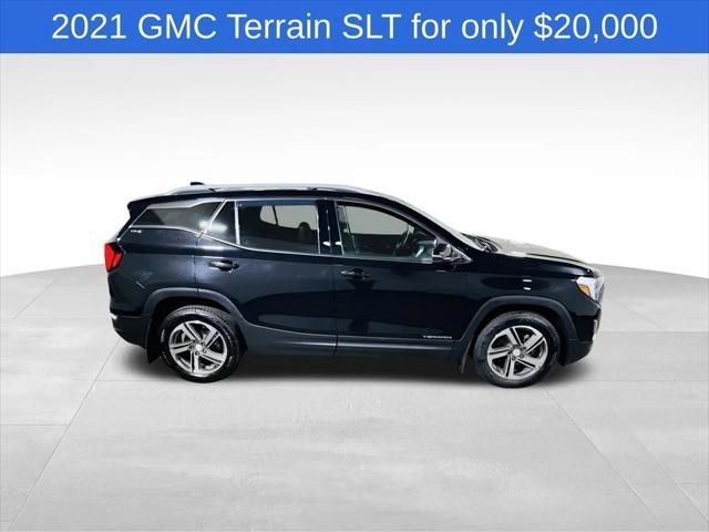 used 2021 GMC Terrain car, priced at $16,495