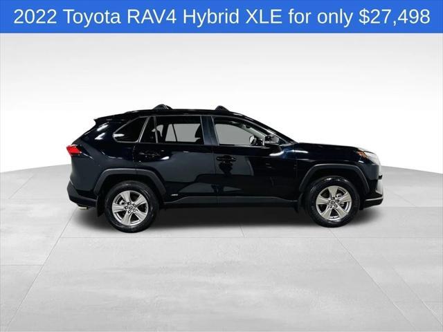 used 2022 Toyota RAV4 Hybrid car, priced at $24,998