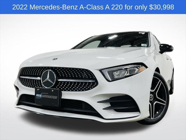 used 2022 Mercedes-Benz A-Class car, priced at $30,000