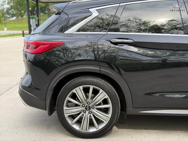 used 2021 INFINITI QX50 car, priced at $19,999