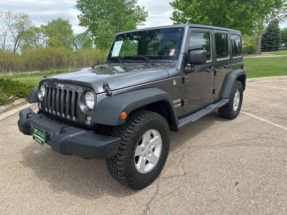 used 2018 Jeep Wrangler JK Unlimited car, priced at $22,999