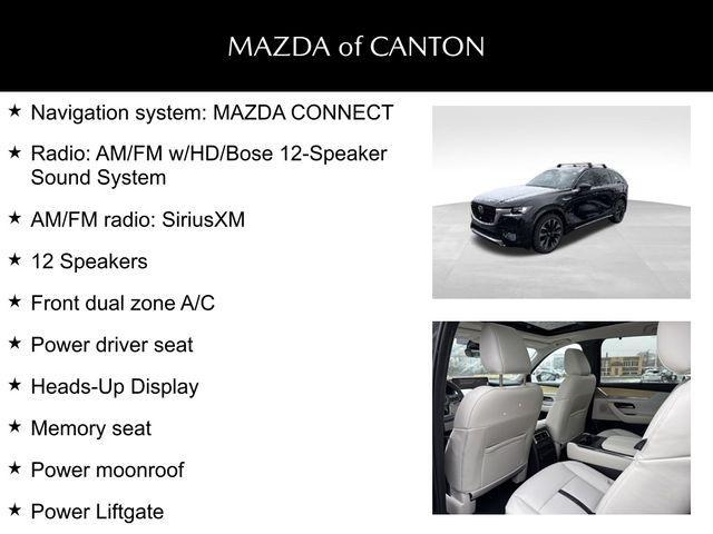 new 2025 Mazda CX-90 car, priced at $54,925