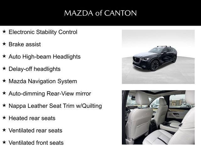 new 2025 Mazda CX-90 car, priced at $54,925