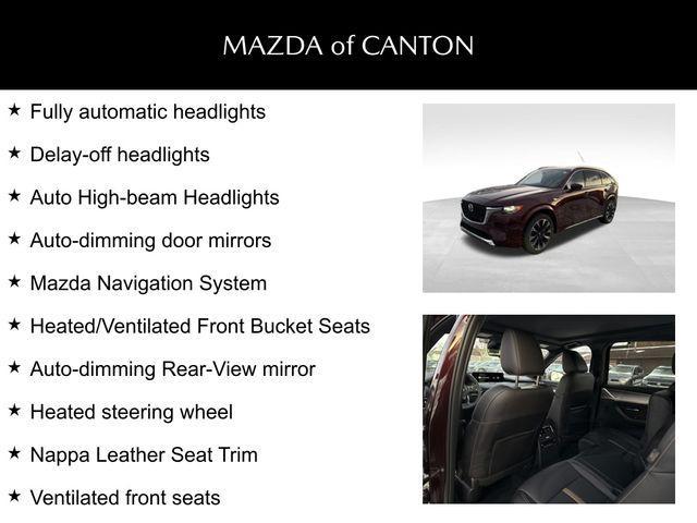 new 2025 Mazda CX-90 car, priced at $55,025