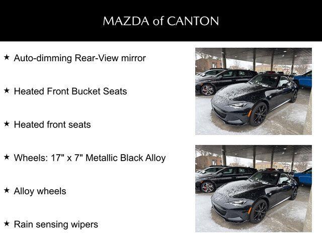 new 2024 Mazda MX-5 Miata car, priced at $37,195