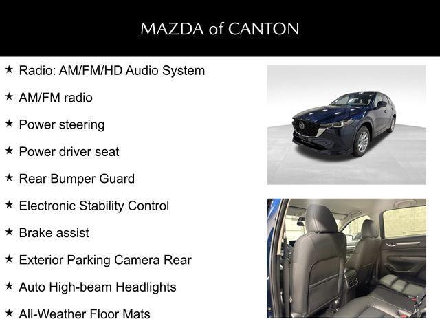 new 2025 Mazda CX-5 car, priced at $32,280