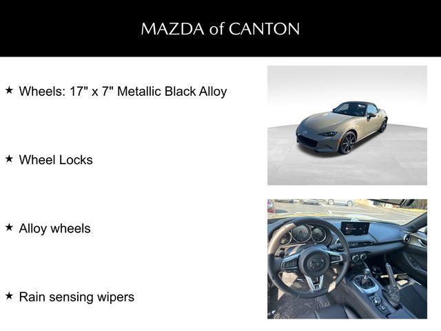 new 2024 Mazda MX-5 Miata car, priced at $33,900