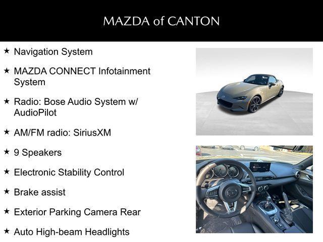 new 2024 Mazda MX-5 Miata car, priced at $33,900