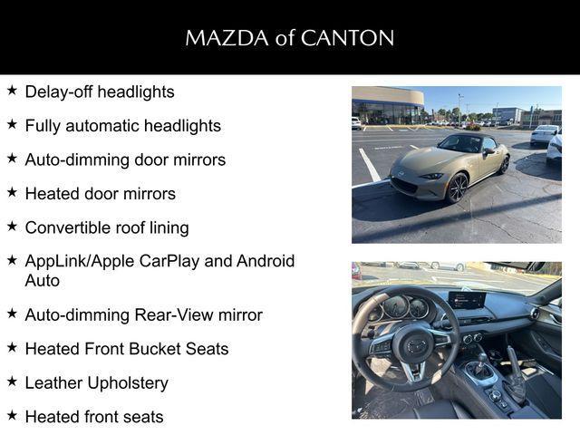 new 2024 Mazda MX-5 Miata car, priced at $35,100