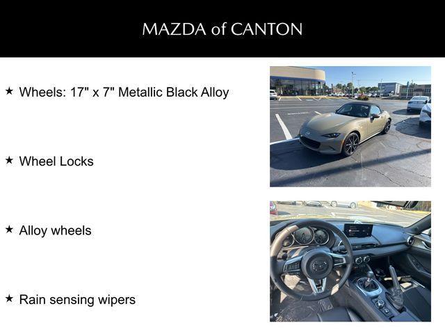 new 2024 Mazda MX-5 Miata car, priced at $35,100