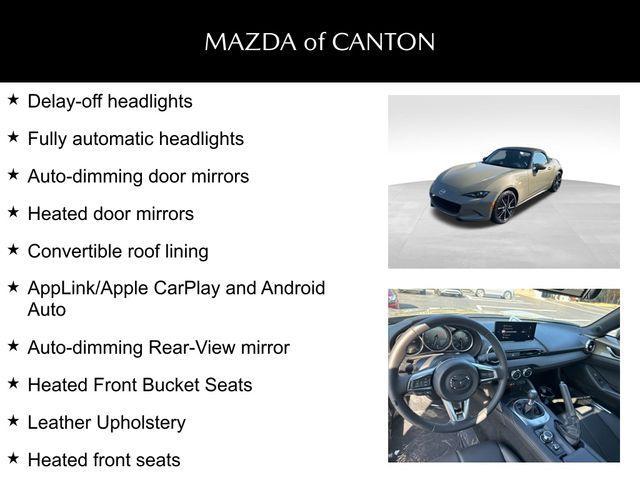 new 2024 Mazda MX-5 Miata car, priced at $33,900