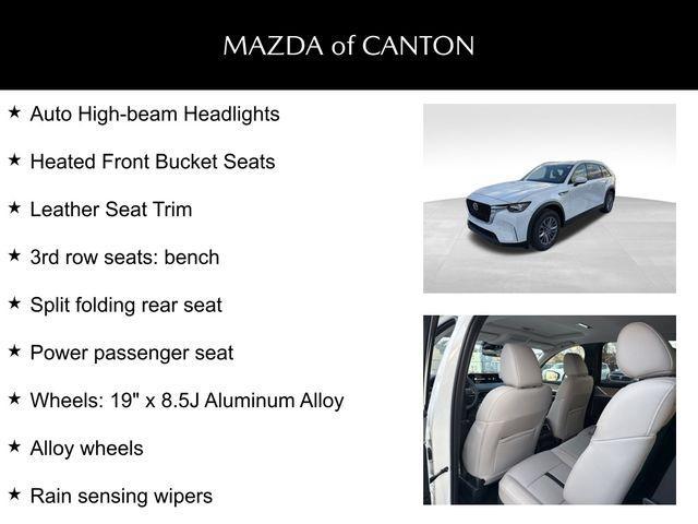 new 2025 Mazda CX-90 car, priced at $43,170