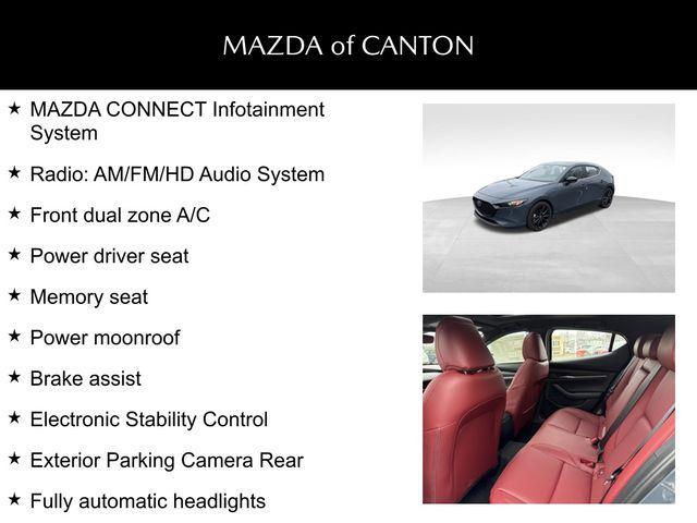 new 2025 Mazda Mazda3 car, priced at $32,070