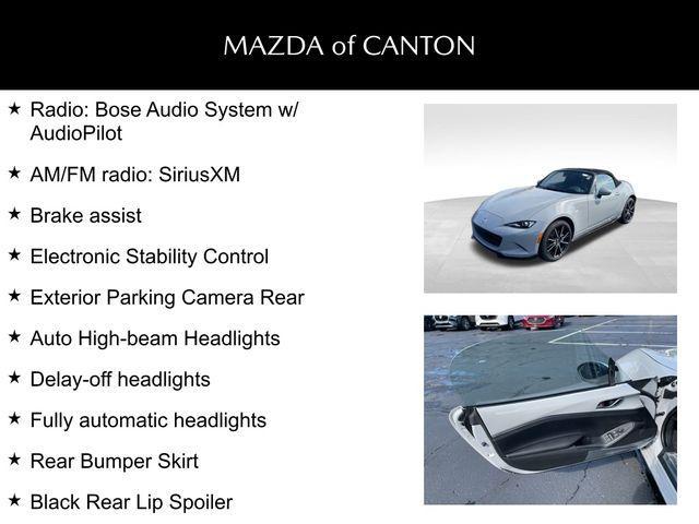 new 2025 Mazda MX-5 Miata car, priced at $37,355