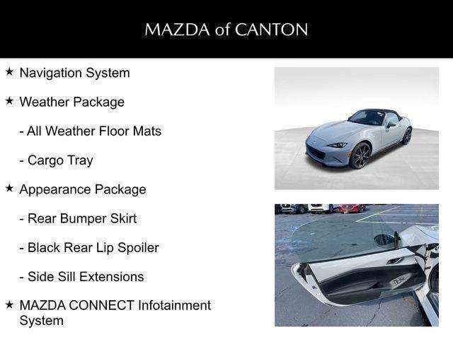 new 2025 Mazda MX-5 Miata car, priced at $37,355