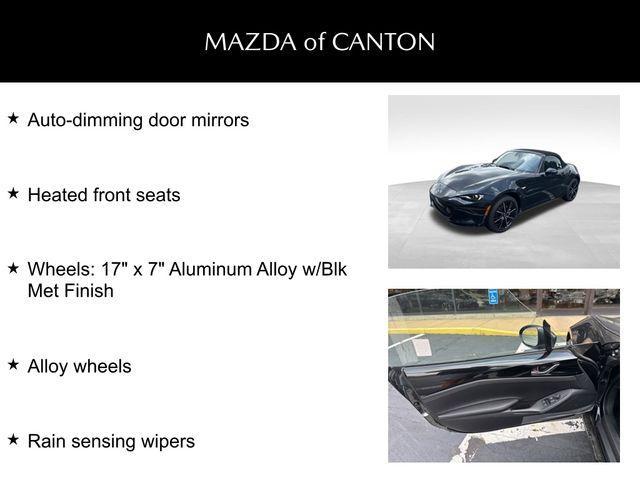new 2025 Mazda MX-5 Miata car, priced at $36,235