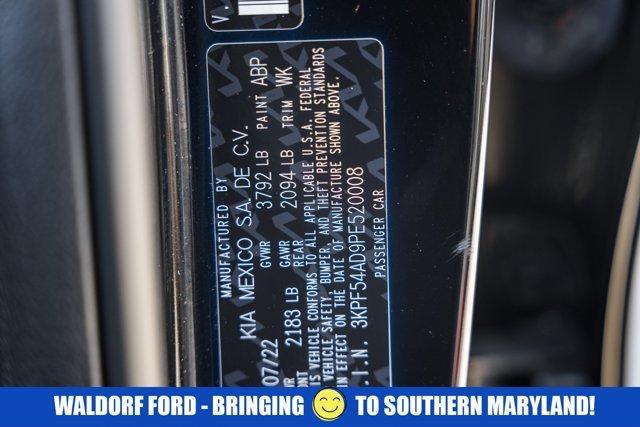 used 2023 Kia Forte car, priced at $19,500