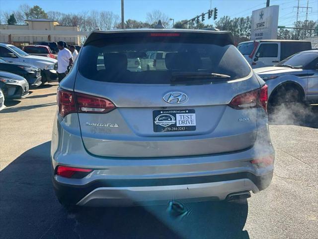 used 2017 Hyundai Santa Fe Sport car, priced at $9,999