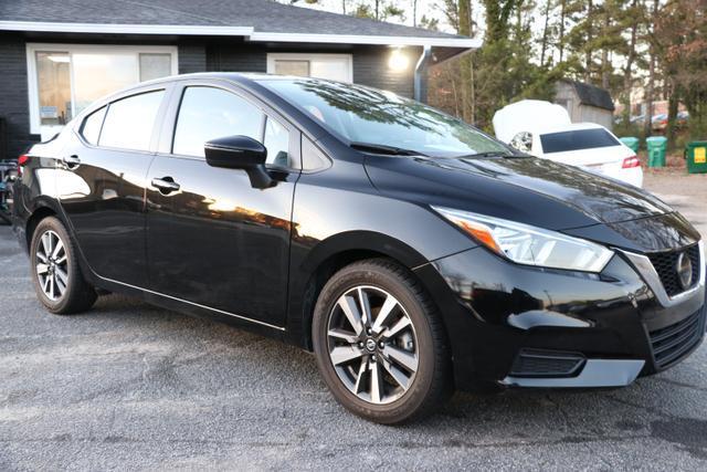 used 2021 Nissan Versa car, priced at $12,999