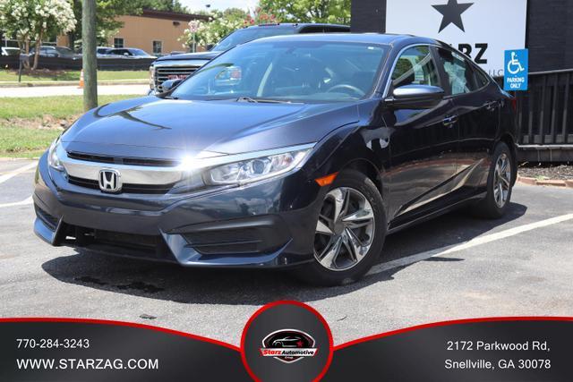 used 2018 Honda Civic car, priced at $15,999