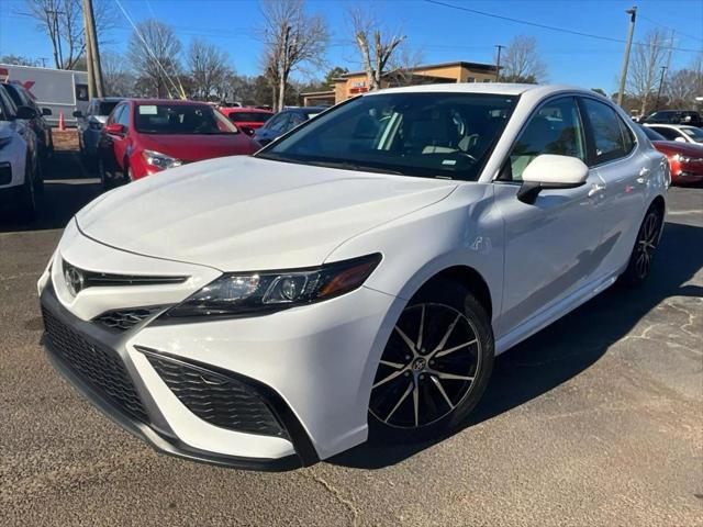 used 2021 Toyota Camry car, priced at $18,999