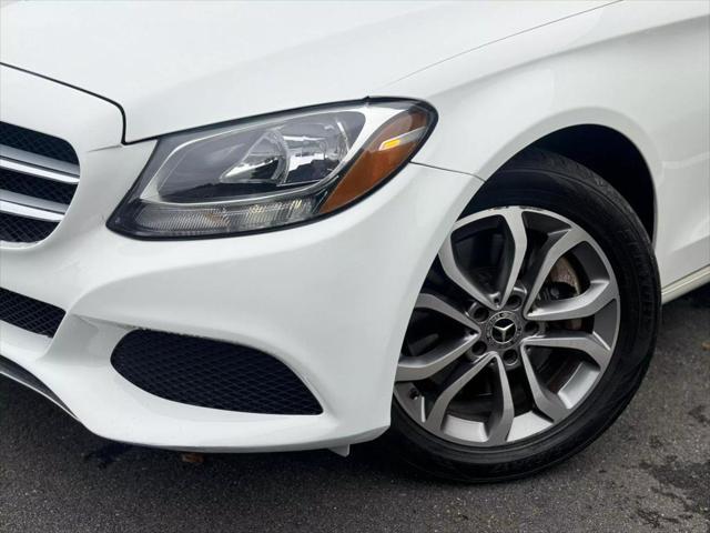 used 2018 Mercedes-Benz C-Class car, priced at $13,499