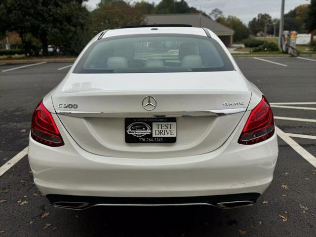 used 2018 Mercedes-Benz C-Class car, priced at $13,499