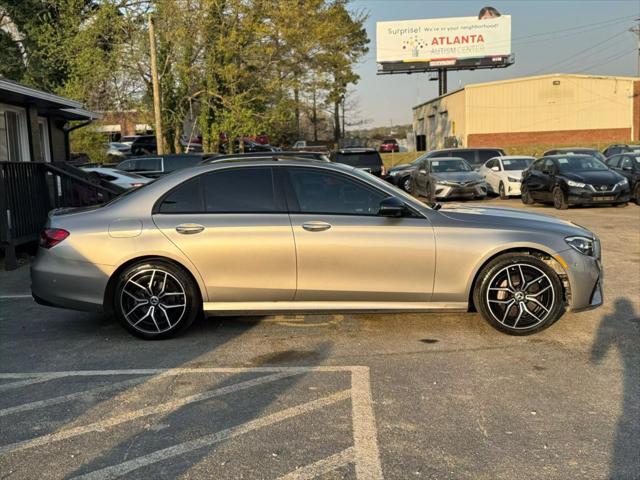 used 2022 Mercedes-Benz E-Class car, priced at $34,999