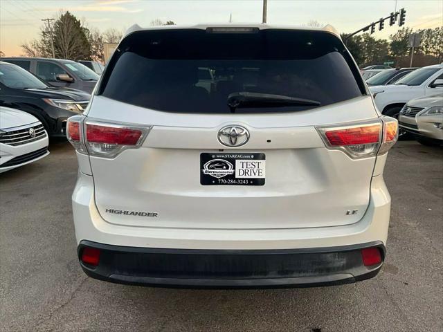 used 2016 Toyota Highlander car, priced at $14,999