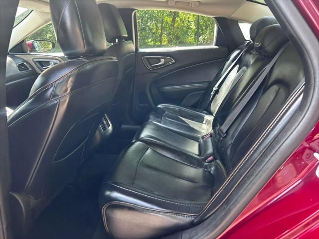used 2015 Chrysler 200 car, priced at $9,999