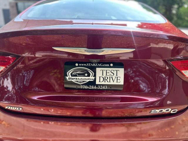 used 2015 Chrysler 200 car, priced at $9,999