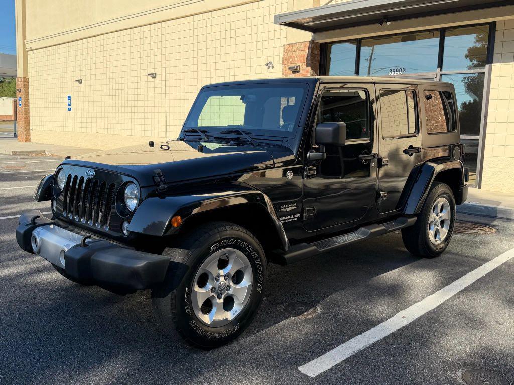 used 2014 Jeep Wrangler Unlimited car, priced at $18,999
