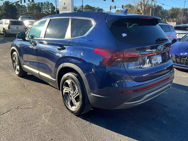 used 2021 Hyundai Santa Fe car, priced at $16,999