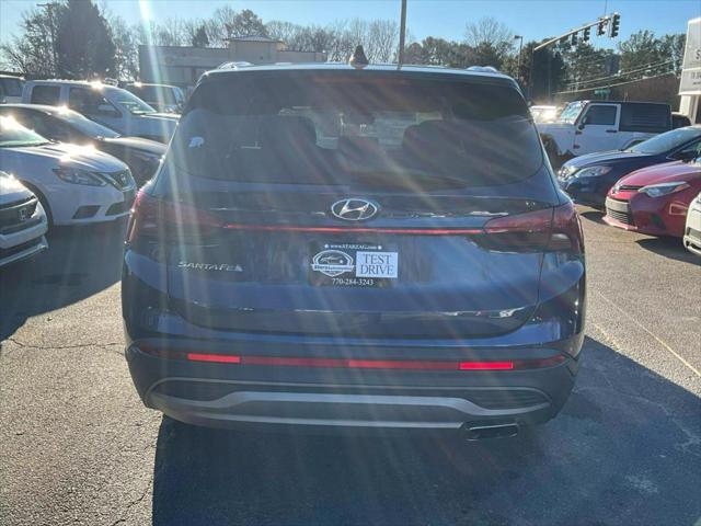 used 2021 Hyundai Santa Fe car, priced at $16,999